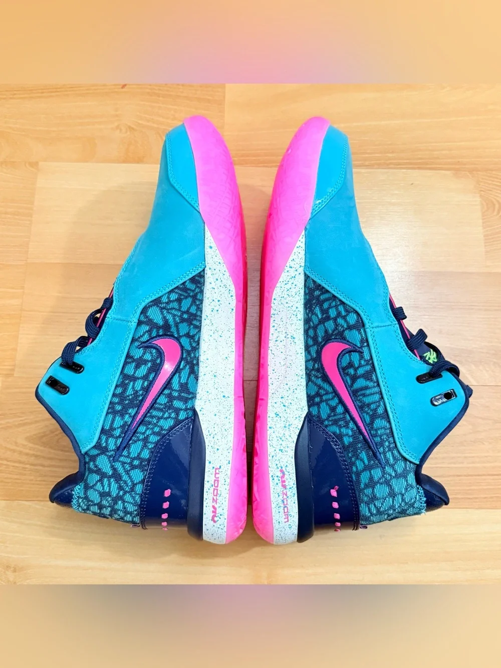 Nike Zoom LeBron NXXT Gen AMPD Shoes South Beach Men’s Size 9.5 New No Box